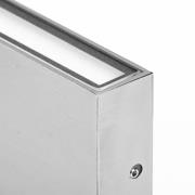 LED-utomhusvägglampa CMD 9061, 11 cm, rostfritt stål, upp/ner, IP54