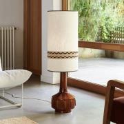 MARKET SET Golvlampa Jimmy, höjd 121 cm Keramik, mönsterbård