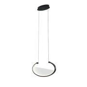 Viokef LED-hänglampa Adele, längd 37 cm, svart, metall