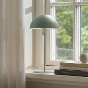 Nordlux Bordslampa Ellen 20, dammgrön, metall, E14-uttag