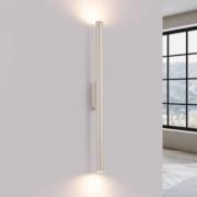 SOLLUX LIGHTING Vägglampa Pastelo, beige, höjd 20 cm, stål, 2 lampor.