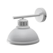 Luminex Sven vägglampa, 1 lampa, vit, stål, E27