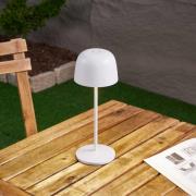 Lindby LED-bordslampa Arietty, vit, dimbar, IP65