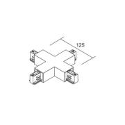 Ivela X-koppling LKM DALI, svart, 3-fas, plast