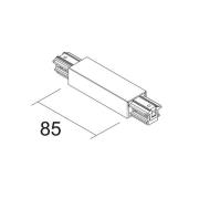 Ivela Mitteleinspeisung SQUARE 48 V, svart, plast