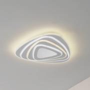 Lindby LED-taklampa Rebeka, 48x49cm, CCT, fjärrkontroll
