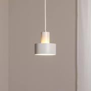 SIGMA Hänglampa Rif S, taupe, 1 lampa, Ø 15 cm, stål