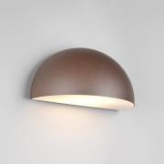 Trio Lighting Utomhusvägglampa Maas, rostbrun, tryckgjuten aluminium, ...