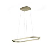 Knapstein Elin LED-pendellampa, brons, geststyrning