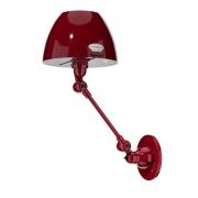 Jieldé Aicler AIC701 vägglampa ledad arm vinröd