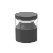Ideallux Ideal Lux LED-sockellampa Boeing, svart, höjd 15 cm