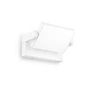 Ideallux Ideal Lux LED-utomhusvägglampa Swipe, vit, IP54, 3 000 K