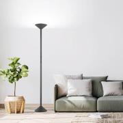 Fabas Luce LED-golvlampa Tratto, antracit, metall, CCT, dimbar