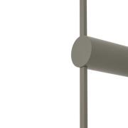 Nowodvorski Lighting LED-vägglampa SABER, olivgrön, höjd 120 cm, metal...