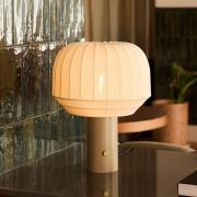 Northern bordslampa Tradition, textil, offwhite, E27