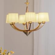 Avonni Ljuskrona AV-1876-6ES med 6 lampor och skärmar