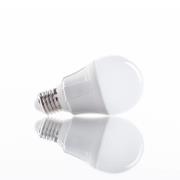 Lindby LED-lampa, E27, 11 W, opal, 3 000 K, set om 6 st