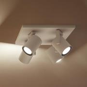 Philips Hue LED-takspotlight Argenta, vit, 4 lampor RGB CCT