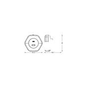OSRAM LED-uttagsnattlampa LUNETTA HEXAGON, sensor, USB