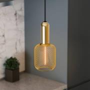 OSRAM Hänglampa VINTAGE 1906 ROUND, guld, metall, Ø 10 cm