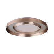 Brilliant LED-taklampa Onix, Ø 60 cm, roséguld, metall