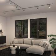 Paulmann URail-skenespot Luxe, matt krom, GU10