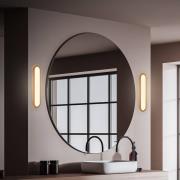 Briloner LED-badrumsvägglampa Pil, träfärgad, bredd 35 cm, plast