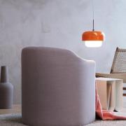Dyberg Larsen Hänglampa Haipot, orange