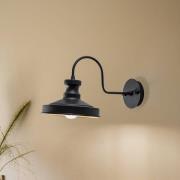 Opviq Vägglampa Berceste 182-A svart/guld