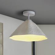 OSRAM taklampa Decor Lotus Leaf, 1 lampa, vit, papper, E27