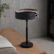 OSRAM LED-bordslampa Decor Curve Felt, grå, filt, 3 000 K