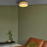 OSRAM LED-taklampa Decor Bamboo Paper, Ø 40 cm, bambu