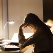 OSRAM LED-bordslampa Office Line Desk Cylinder vit CCT DIM