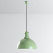 Opviq Pendellampa Kure, mintgrön, metall, Ø 40 cm E27