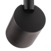 Ivela LED-skenstrålare Perfetto Puro 3-fas svart 940