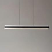 Lucande LED-hänglampa Tarnin, svart/nickel, 98 cm