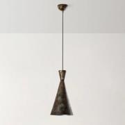 Opviq Hänglampa Tom, svartbrun, metall, Ø 19 cm, E27