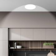 Briloner LED-taklampa Kaida, vit, Ø 38 cm, energiklass A, 4 000 K