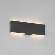 Trio Lighting LED-batteridriven vägglampa Conchita, bredd 22 cm, svart...