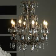 ONLI Ljuskrona Botte i metall med 8 lampor, brons