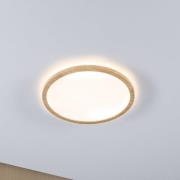 Atria Shine LED Plafond Ø29,3 IP44 Wood - Paulmann