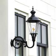 K.S. Verlichting Amstel - Utomhus vägglampa, svart