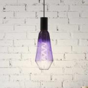 EGLO LED-lampa E27 4W T100 1.800K Filament lila dimbar