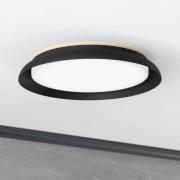 EGLO LED-taklampa Penjamo Ø 46,5 cm, svart