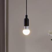 EGLO LED-lampa E27 A60 9 W, varmvit, opal