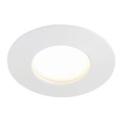 Briloner Infälld LED-lampa Attach Dim, vit, IP44