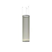Vibia LED-hänglampa ARRAY grön 193 x 55 cm cylinder 927 dimbar