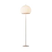 Vibia LED-golvlampa KNIT, 178 x 45 cm, beige textil/metall