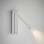 Bover LED-vägglampa Arid A/02 vit, aluminium, 2 700 K