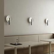 DFTP by Nordlux Vägglampa Furiko med strömbrytare, svart/vit